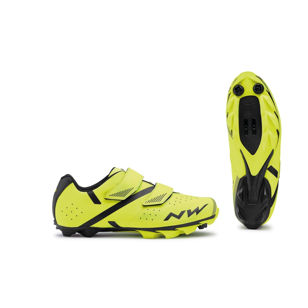 Chaussures Northwave Spike 2 jaune Fluo noirra