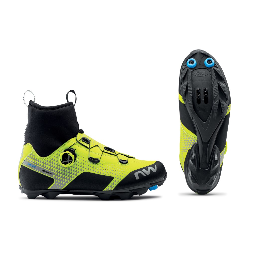 Chaussures Northwave Celsius XC Arctic GTX jaune Fluo-Reflectante