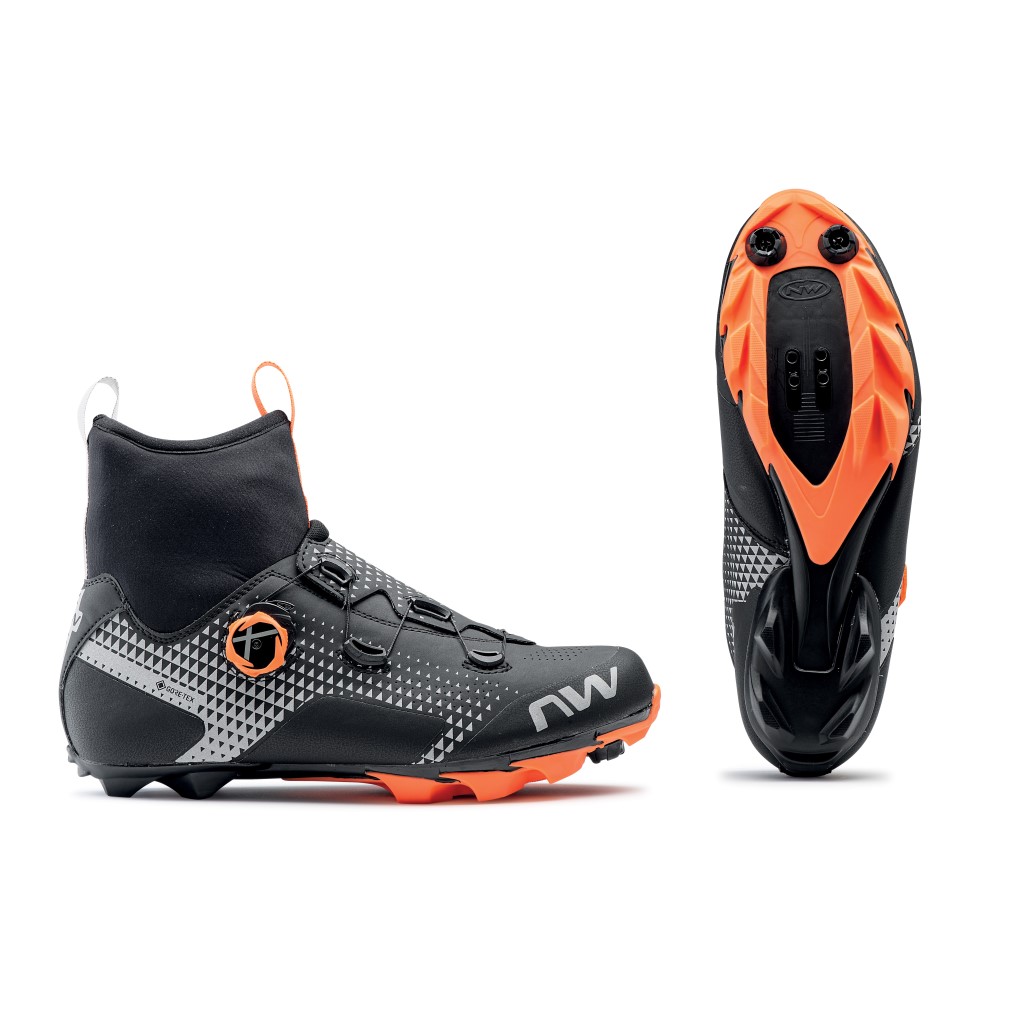 Chaussures Northwave Celsius XC GTX noir-orange-Reflectante