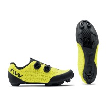 Chaussures Northwave REBEL 3 VTT jaune Fluo noir