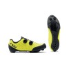 Chaussures Northwave REBEL 3 VTT jaune Fluo noir