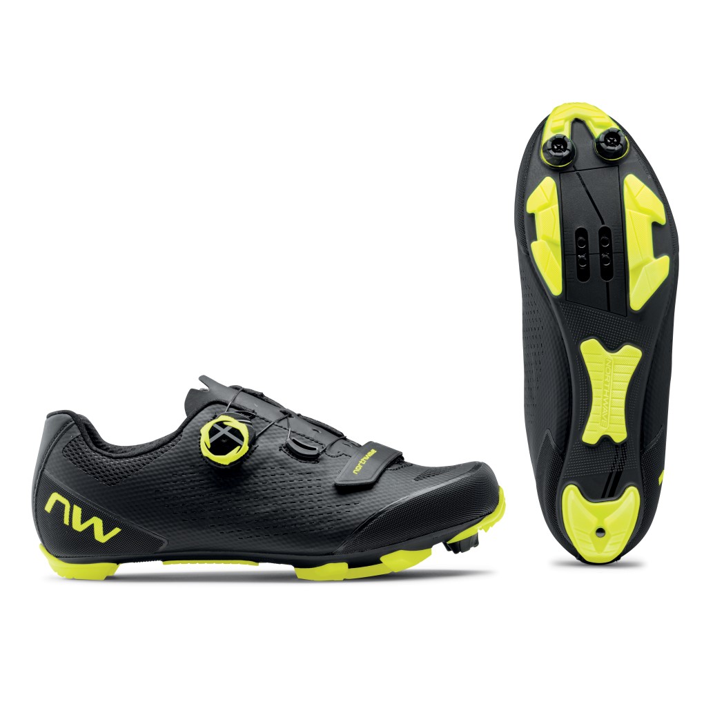 Chaussures Northwave RAZER 2 VTT noir jaune Fluo