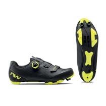 Chaussures Northwave RAZER 2 VTT noir jaune Fluo