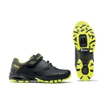 Chaussures Northwave SPIDER 3 VTT noir jaune Fluo