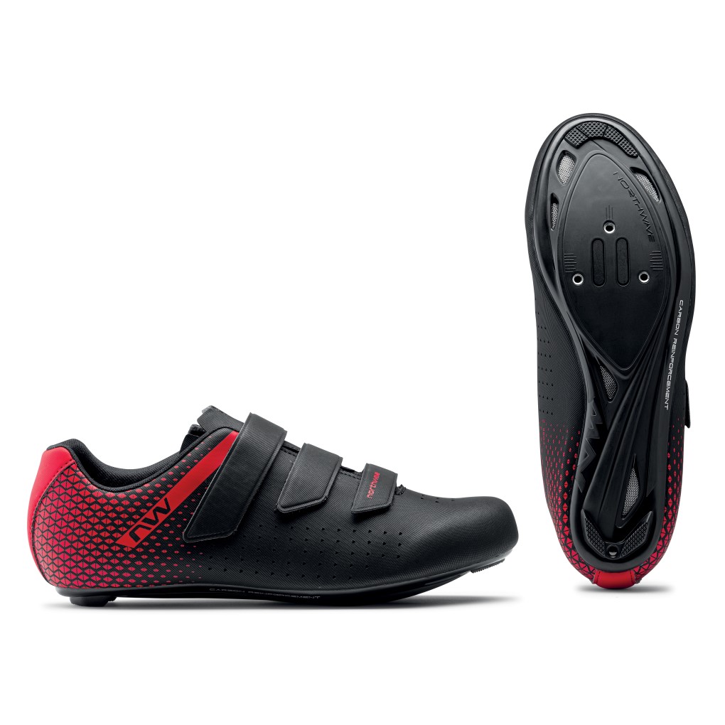 Chaussures Northwave CORE 2 noir-rouge