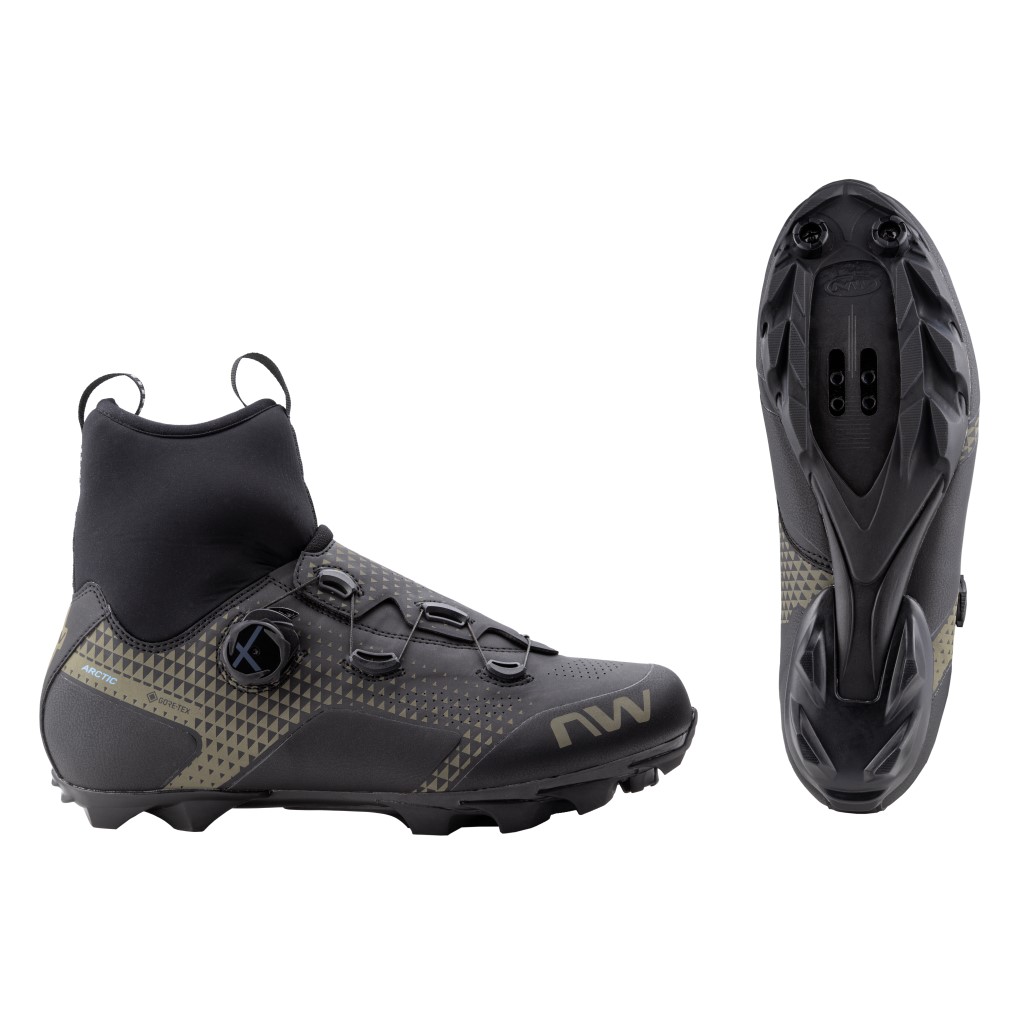 Zapatillas Northwave CELSIUS XC ARC. GTX Negro-Verde Forest 2023-24