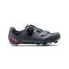 Zapatillas Northwave RAZER 2 WMN Gris Oscuro-Rojo Neon