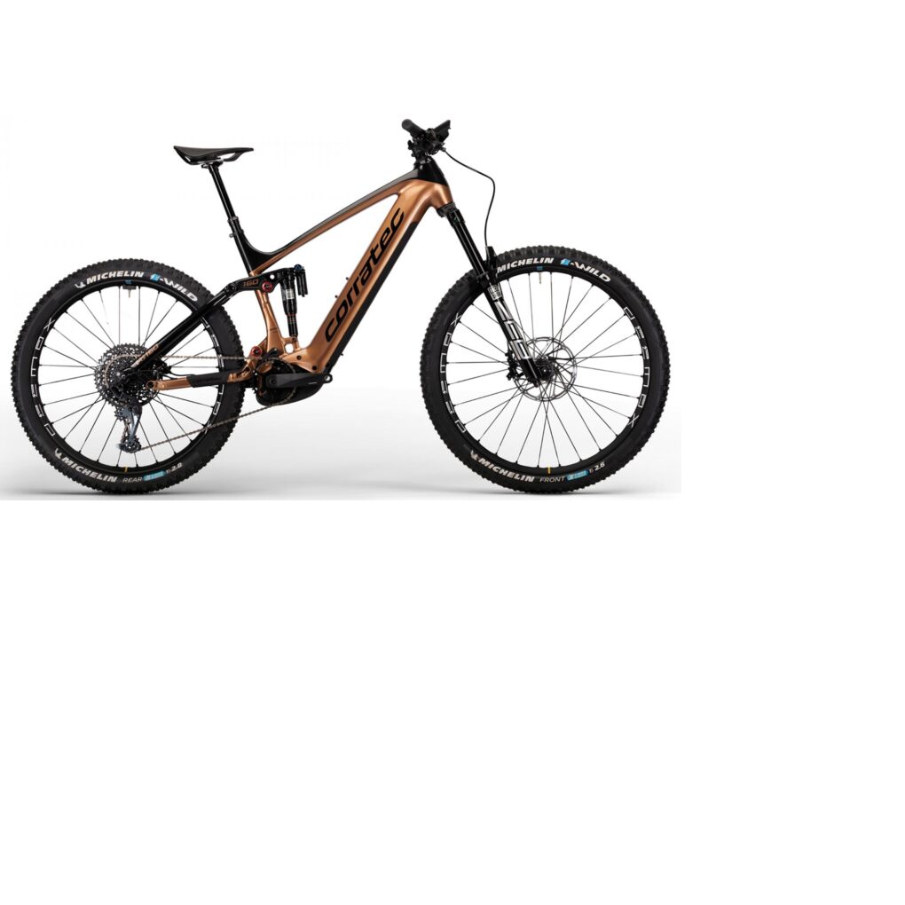 Bicicleta El�ctrica Corratec E-Power RS 160 CX6 LTD Marr�n Cooper-Negro