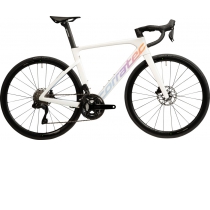 Bicicleta Corratec CCT Team Elite Blanco-Azul-Lavanda-Naranja