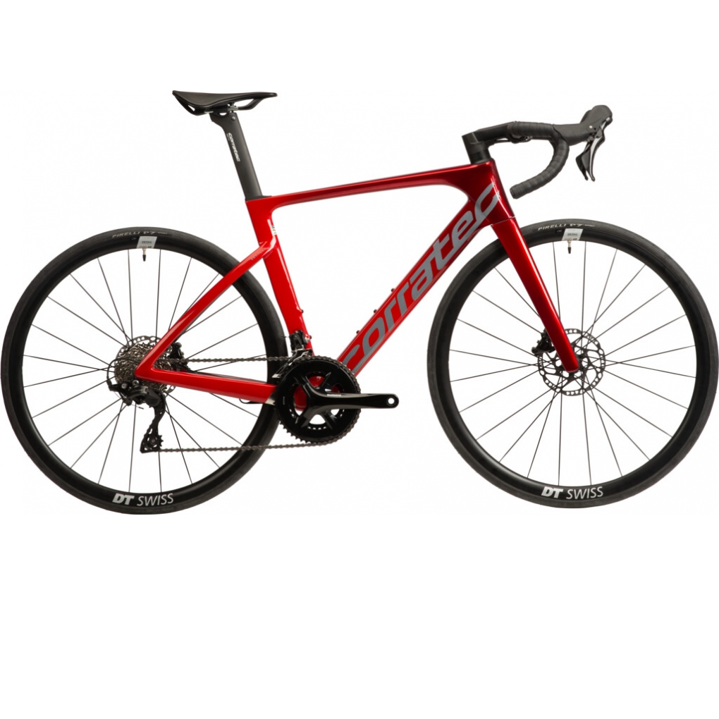 Bicicleta Corratec CCT Team Elite Rojo-Plata