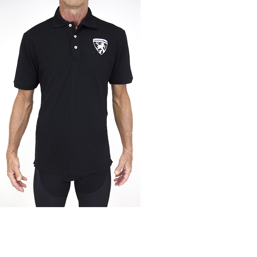 Polo Premion Lion CORRATEC Negro-Lion