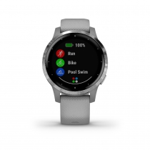 Garmin Vivoactive 4S Music Gris Plata