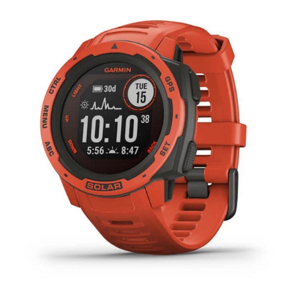 Garmin Instinct Solar rouge