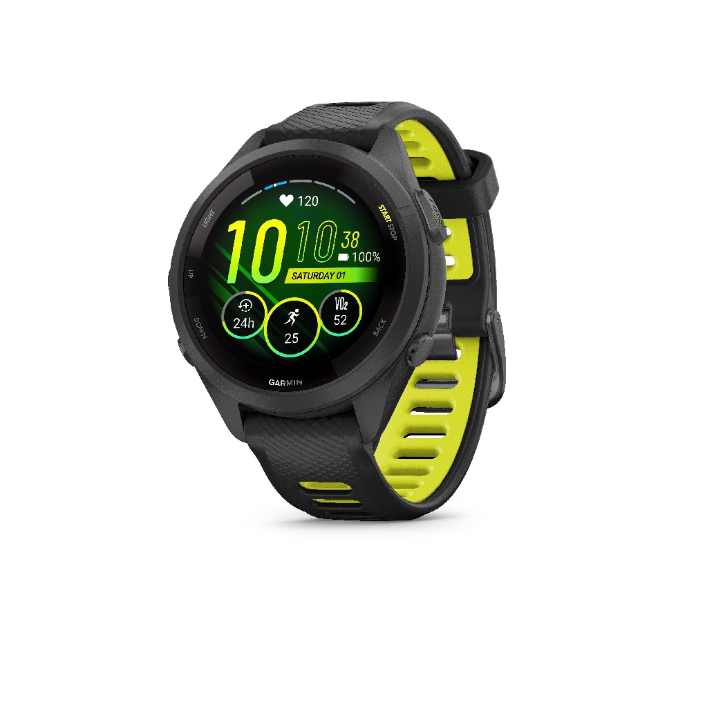 Reloj Garmin Forerunner 265 S Music Negro/Amarillo