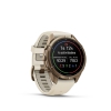 Garmin Fenix 9 Pro � inReach, 43mm Amoled Titanio correa silicona beige/gris