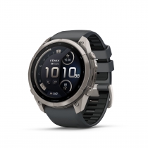 Garmin Fenix 9 Pro � inReach, 51mm Amoled Titanio correa silicona gris