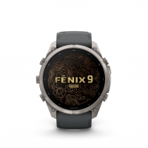 GARMIN FENIX 9 PRO � INREACH, 51MM AMOLED TITANIO CORREA SILICONA GRIS
