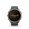 Garmin Fenix 9 Pro � inReach, 51mm Amoled Titanio correa silicona gris