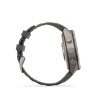 Fenix 9 Pro � inReach, Solar, 47mm Titanio correa silicona gris