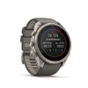 Fenix 9 Pro � inReach, Solar, 51mm Titanio correa silicona gris