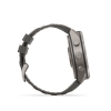 Fenix 9 Pro � inReach, Solar, 51mm Titanio correa silicona gris