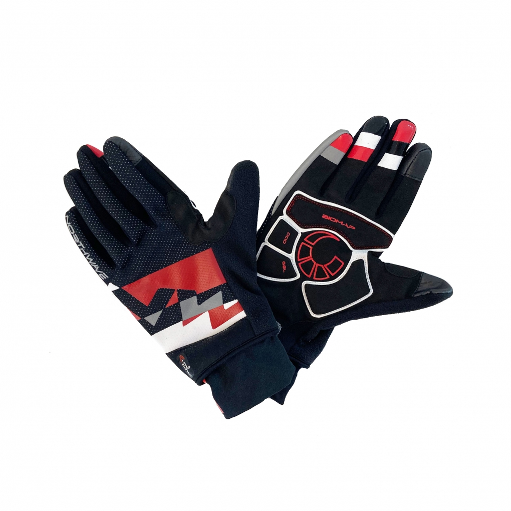 Gants X-CELLENT TOUCH 1u. Tctil, Xlite, Biomap noir-rouge-blanc