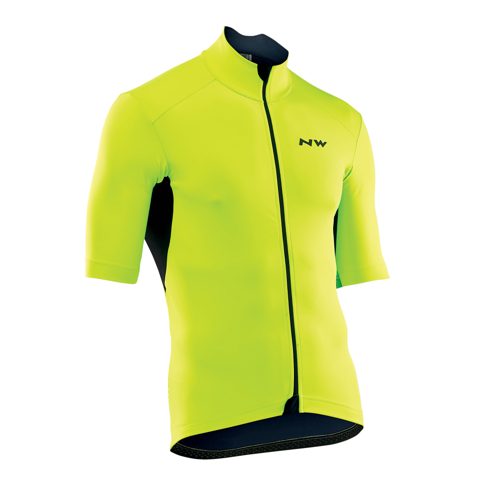 Veste manche courte NORTHWAVE GHOST H2O Water  jaune Fluo