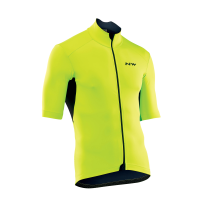 Veste manche courte NORTHWAVE GHOST H2O Water  jaune Fluo