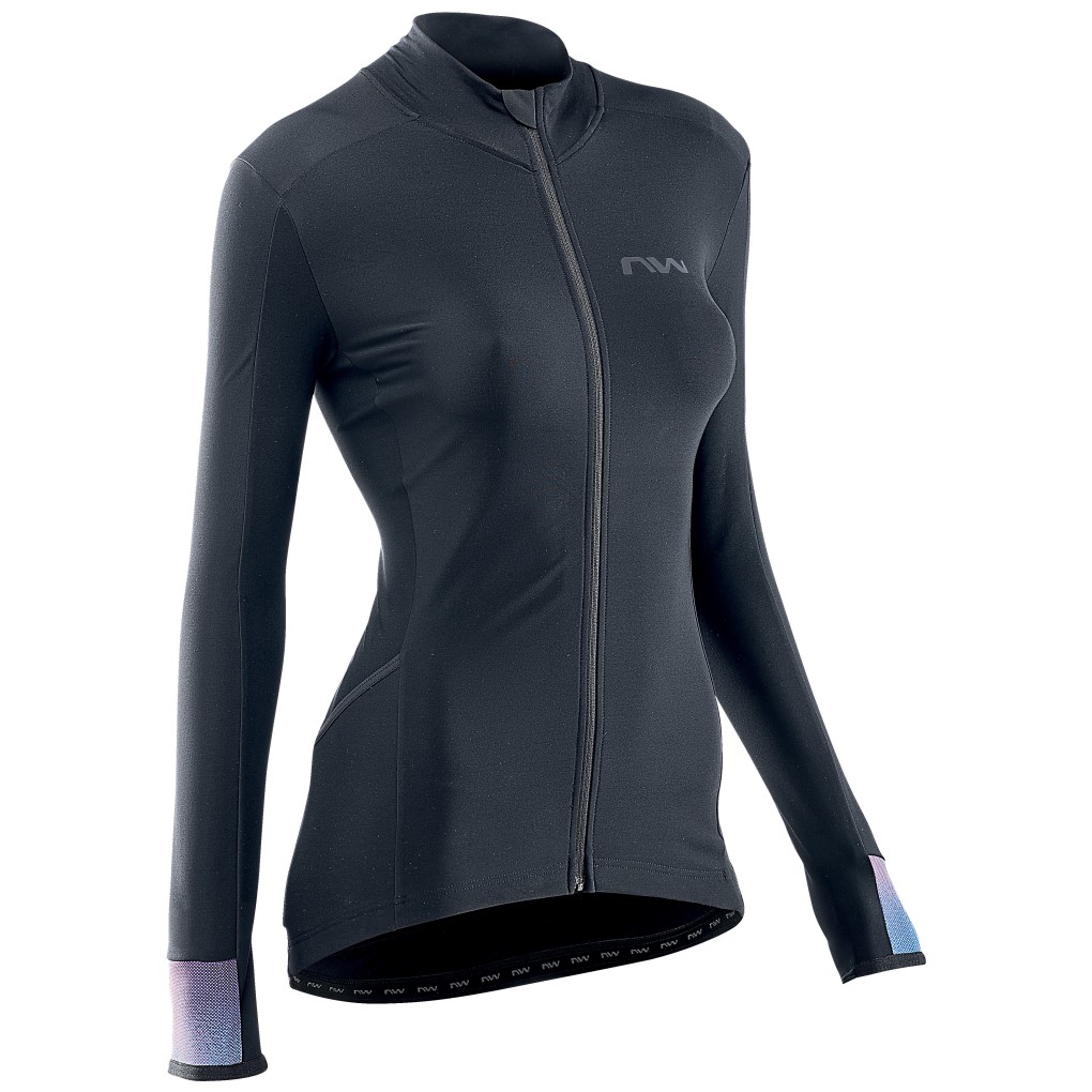 Maillot Northwave FAHRENHEIT WOMAN manche longues noir Holographic