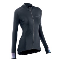 Maillot Northwave FAHRENHEIT WOMAN manche longues noir Holographic