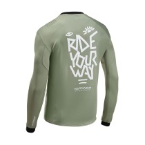 MAILLOT M/L NORTHWAVE SHARP VERDE COTTAGE-BLANCO 2025-26 MAILLOT M/L NORTHWAVE SHARP VERDE COTTAGE-BLANCO 2025-26