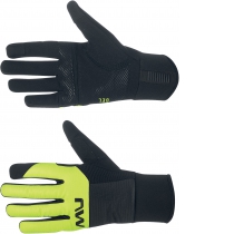 Guantes Northwave FAST GEL Negro-Amarillo Fluo 2025-26