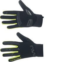 Guantes Northwave ACTIVE GEL Negro-Amarillo Fluo 2025-26