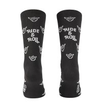 CALCETÍN NORTHWAVE RIDE & ROLL NEGRO 2025-26 CALCETÍN NORTHWAVE RIDE & ROLL NEGRO 2025-26