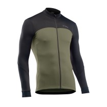 Maillot m/l Northwave FORCE 2 Crem. Negro-Verde Forest