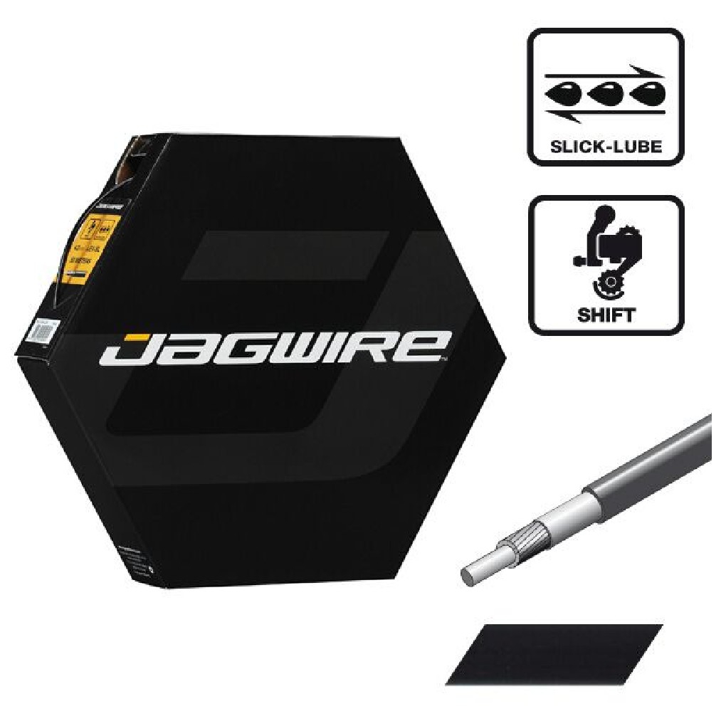 Housse De Changement De Vitesse Jagwire noir 4mm x 50m LEX-SL Slick-Lube