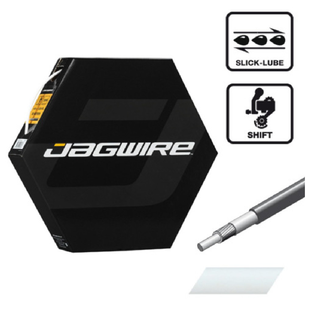 Housse De Changement De Vitesse Jagwire blanc 4mm x 50m LEX-SL Slick-Lube