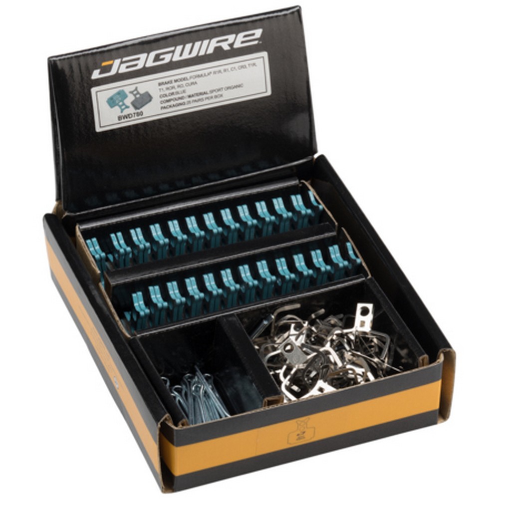 Plaquettes de frein Jagwire Shimano Saint 25 pares Orgnicas