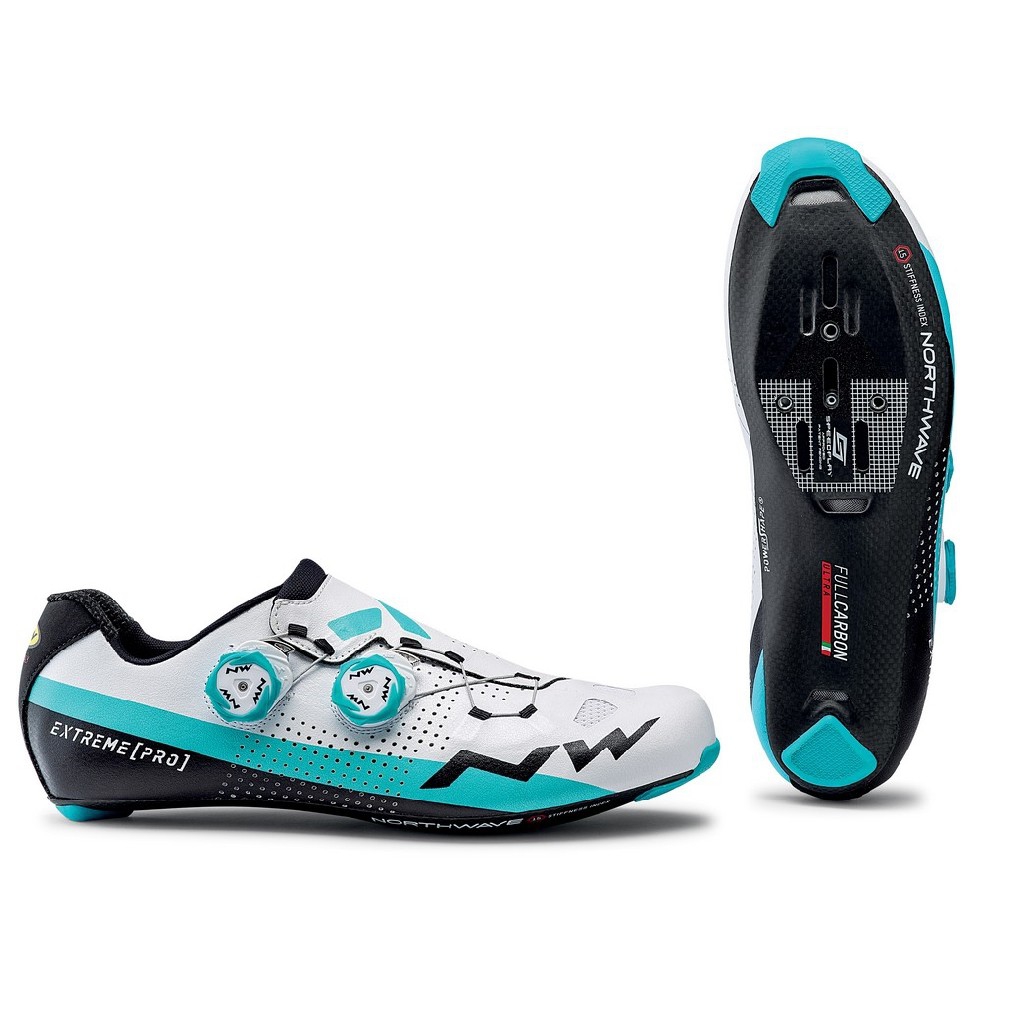 Zapatillas Northwave EXTREME PRO Blanco-Azul ROAD