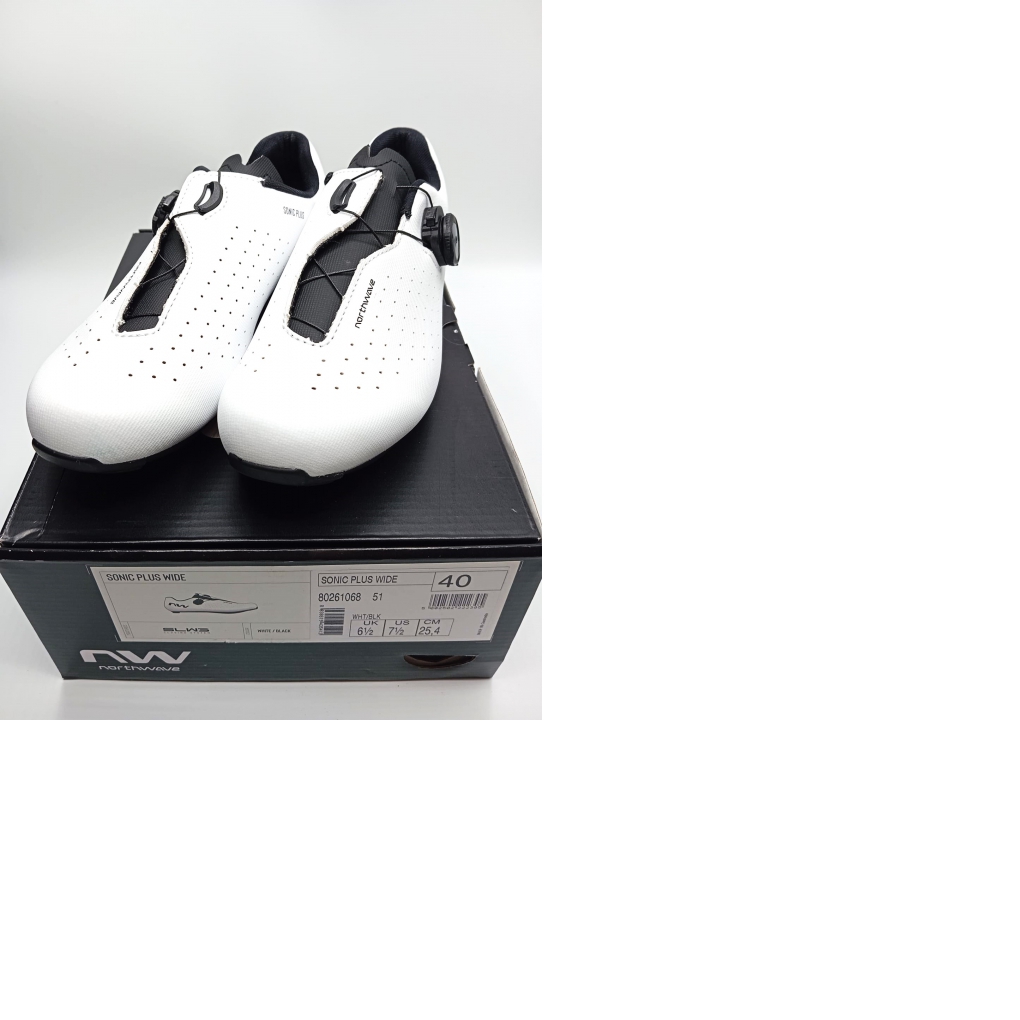 Zapatillas Northwave SONIC PLUS WIDE BLANCO - NEGRO