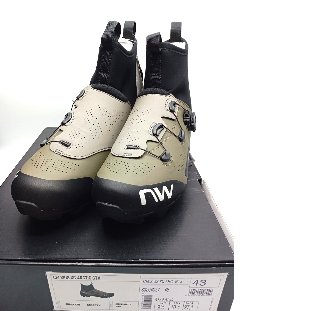 Zapatillas Northwave CELSIUS XC ARC. GTX XC VERDE FOREST-MARR�N