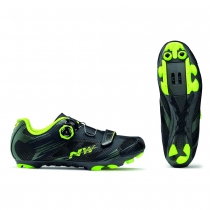 Zapatillas Northwave SCORPIUS 2 PLUS Negro-Militar-Amarillo Fluo