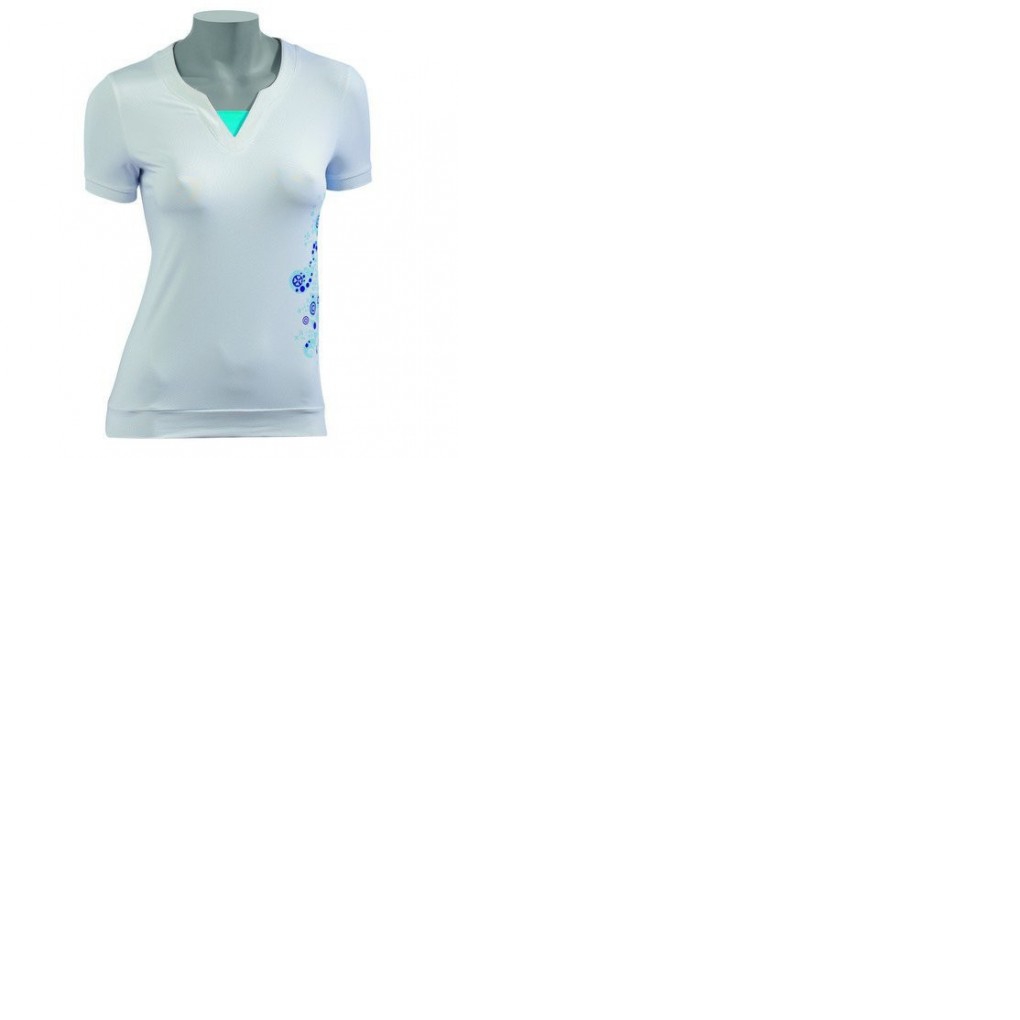 Maillot manches courtes FIZZ blanc WOMAN