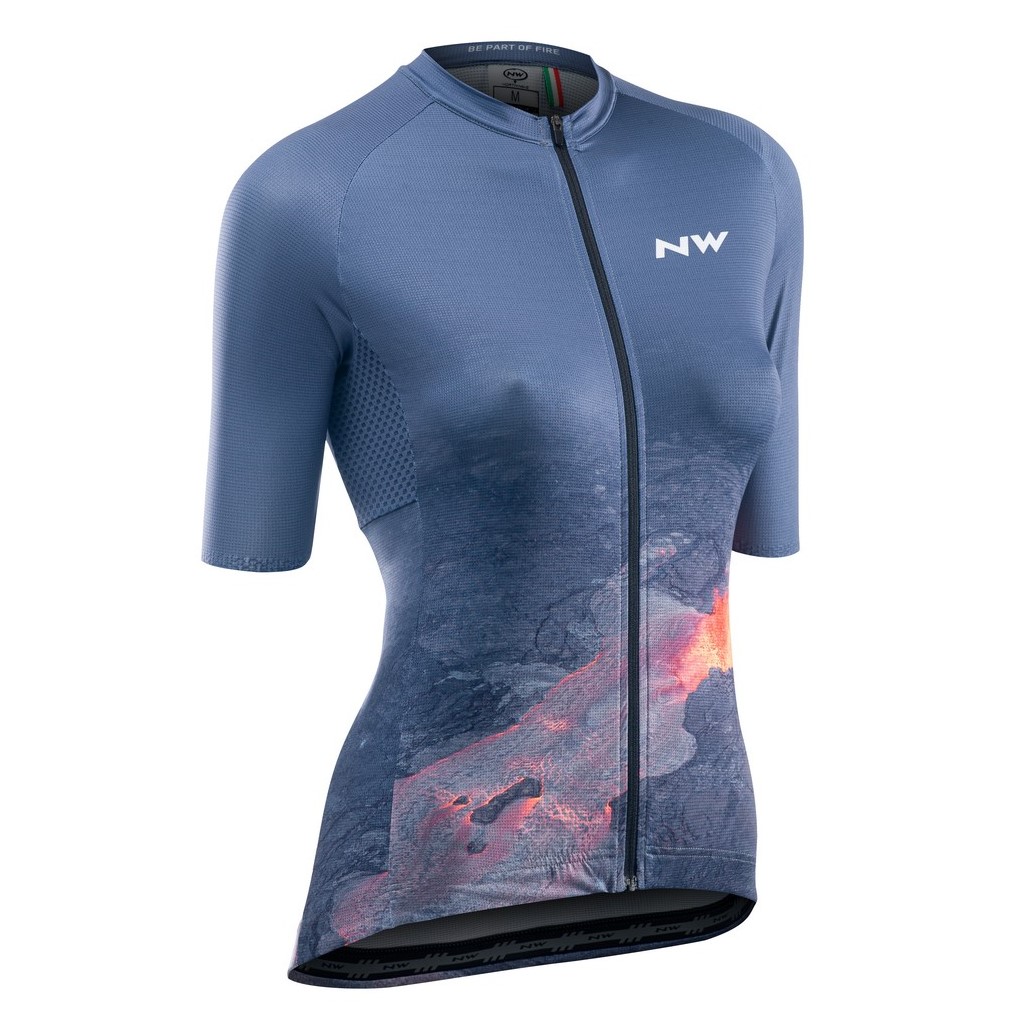 Maillot m/c FIRE WOMAN Drop Dark Vapor