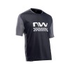 Maillot Northwave manche courte EDGE noir-grise Oscuro