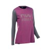 Maillot Northwave manche longues EDGE WOMAN Plum-grise Oscuro