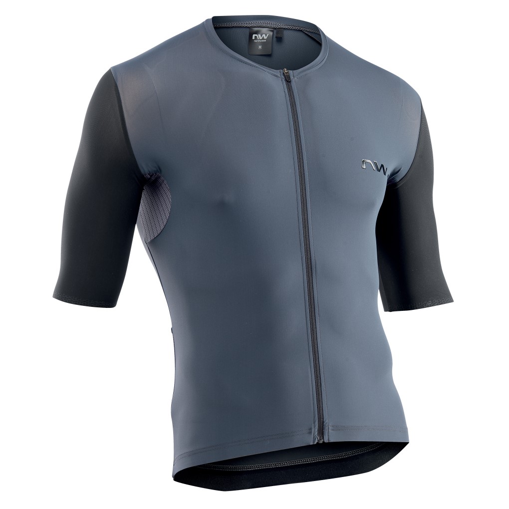 Maillot Northwave manche courte EXTREME grise Oscuro-noir