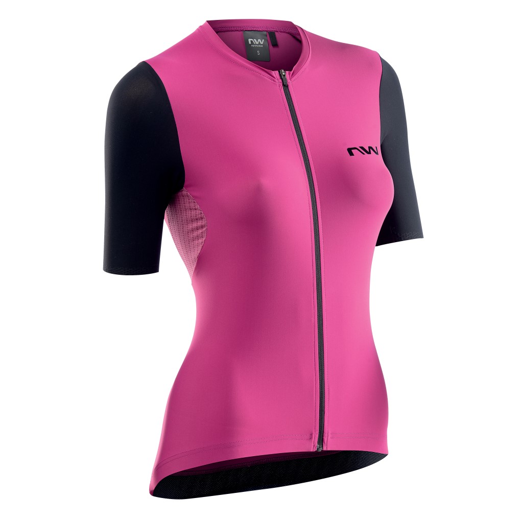 Maillot Northwave manche courte EXTREME WOMAN Rosa-noir