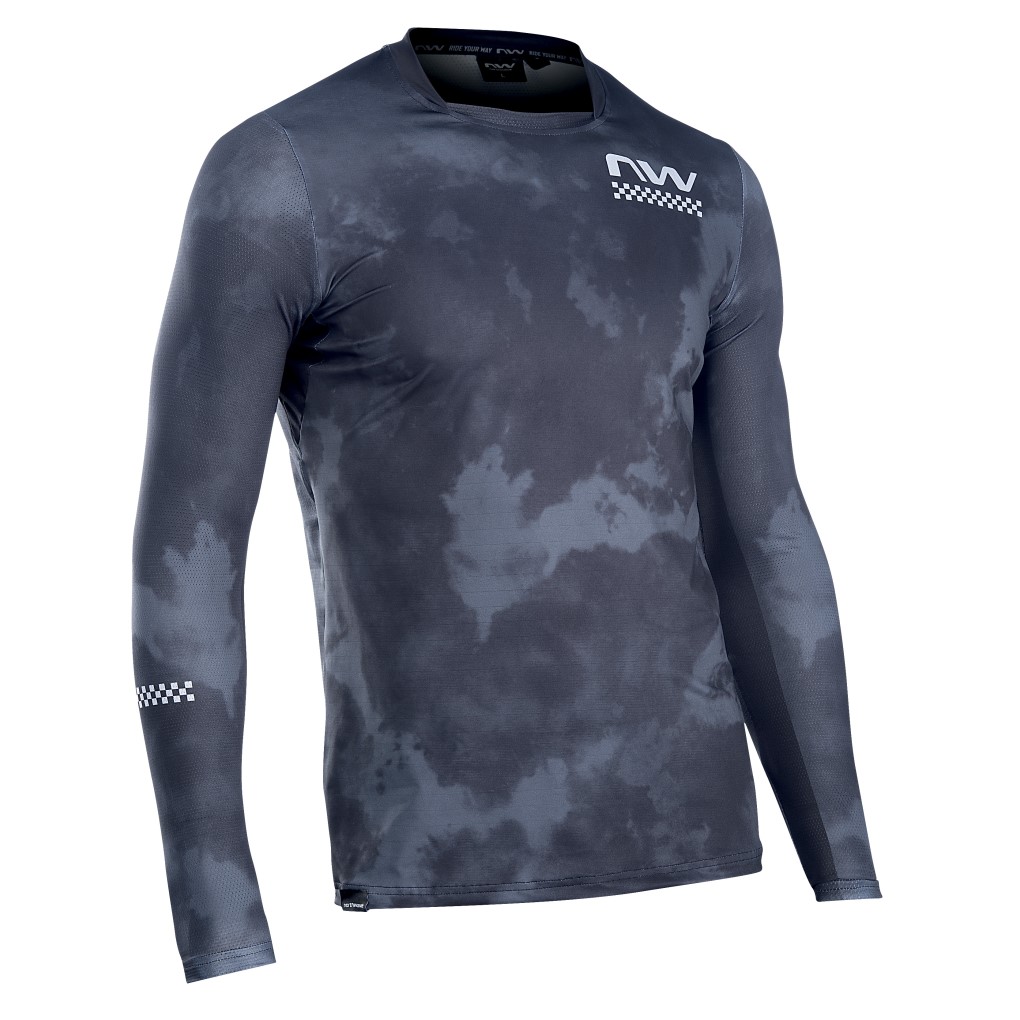 Maillot Northwave manche longues BOMB grise Oscuro-grise