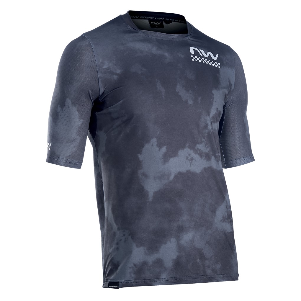 Maillot Northwave manche courte BOMB grise Oscuro-grise